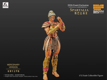 (Pre-order) Xesray 1/12 Spartalia WF26 EE Arena and Mercenary Action Figure