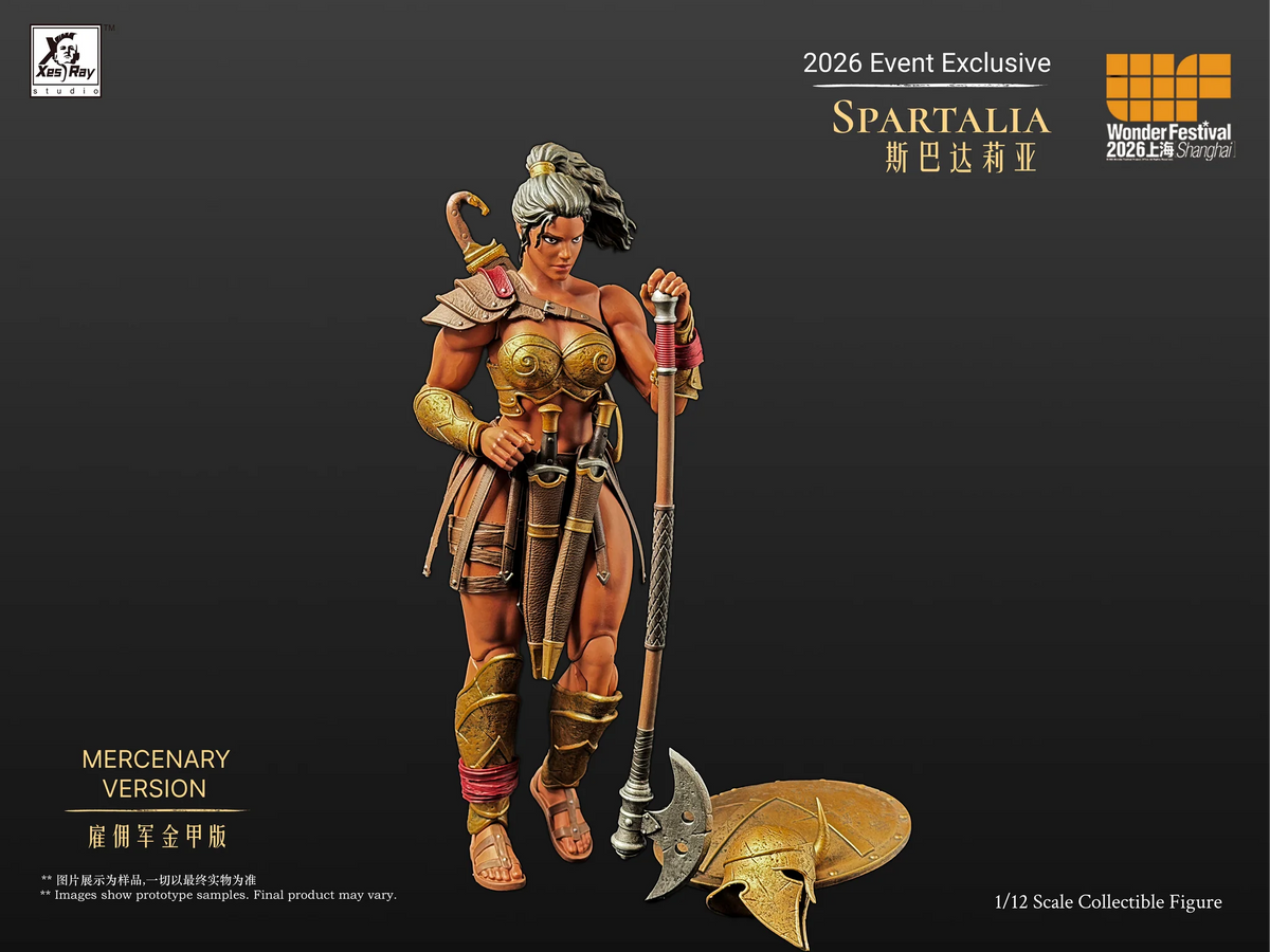 (Pre-order) Xesray 1/12 Spartalia WF26 EE Arena and Mercenary Action Figure