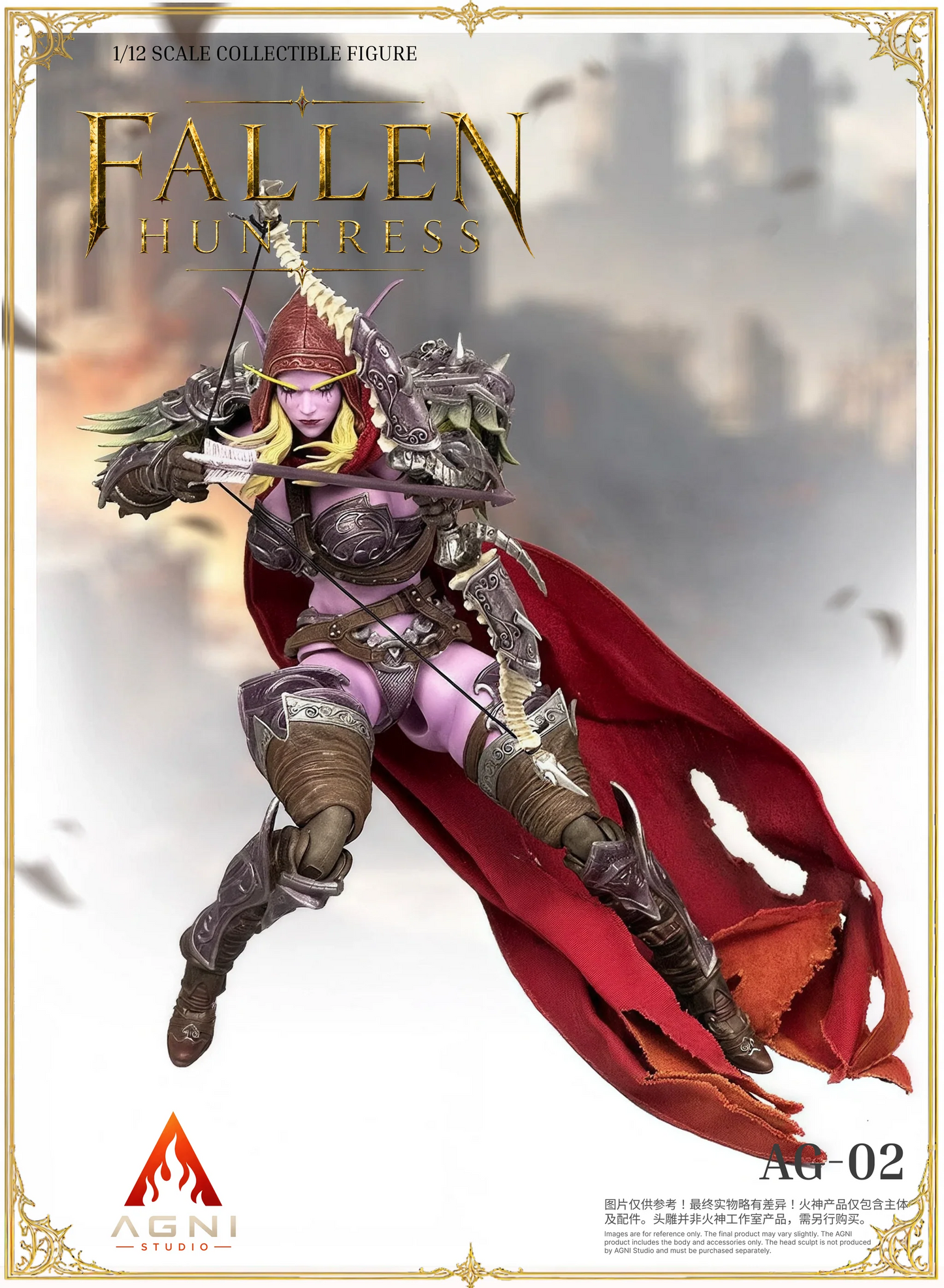 (Pre-order) Agni Studio 1/12 Fallen Huntress + FR Head Set Action Figure