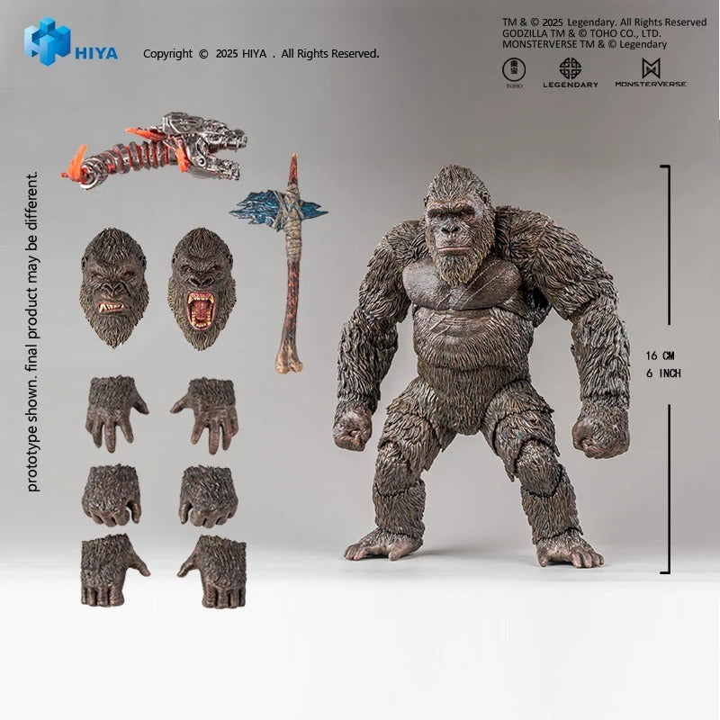 HIYA Toys Godzilla vs. Kong Kong 2.0 1/12 Scale Action Figure