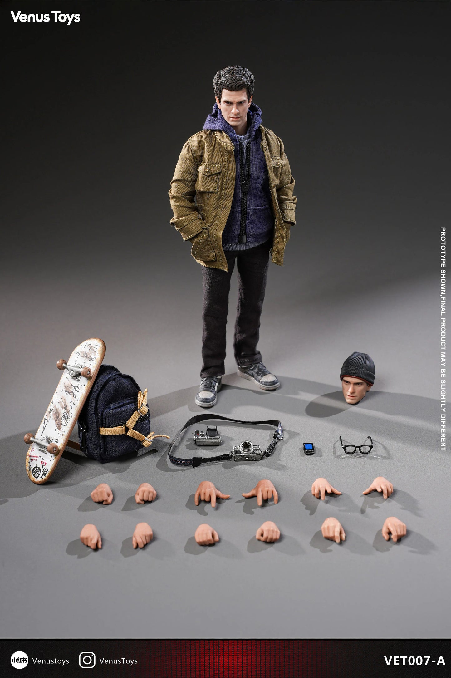 (Pre-order) Venus Toys - 1/12 Night Vigilante Action Figure (VET007-A/B) Product Descriptio