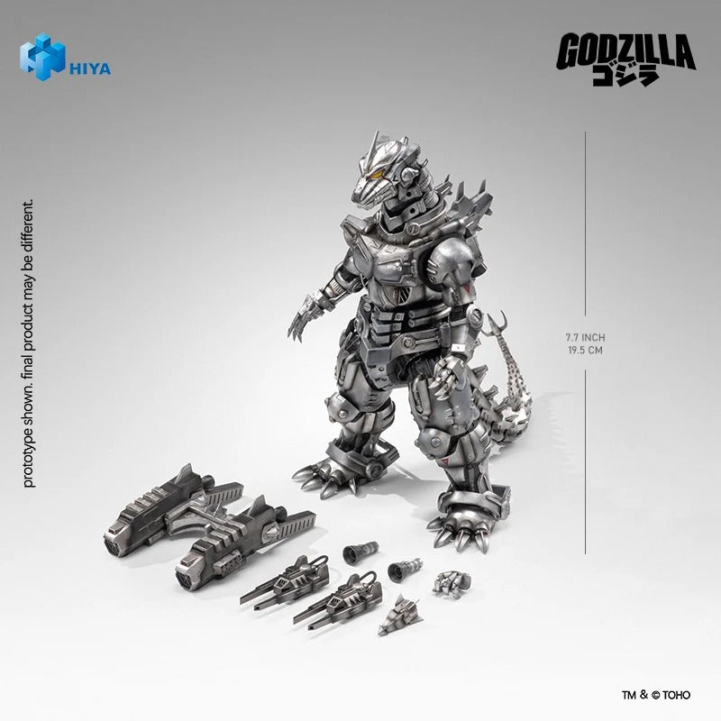 (Pre-order) HIYA Exquisite Basic Series Godzilla: Tokyo S.O.S. (2003) Mechagodzilla Heavy Arms / High Mobility Version 1/12 Scale Action Figure
