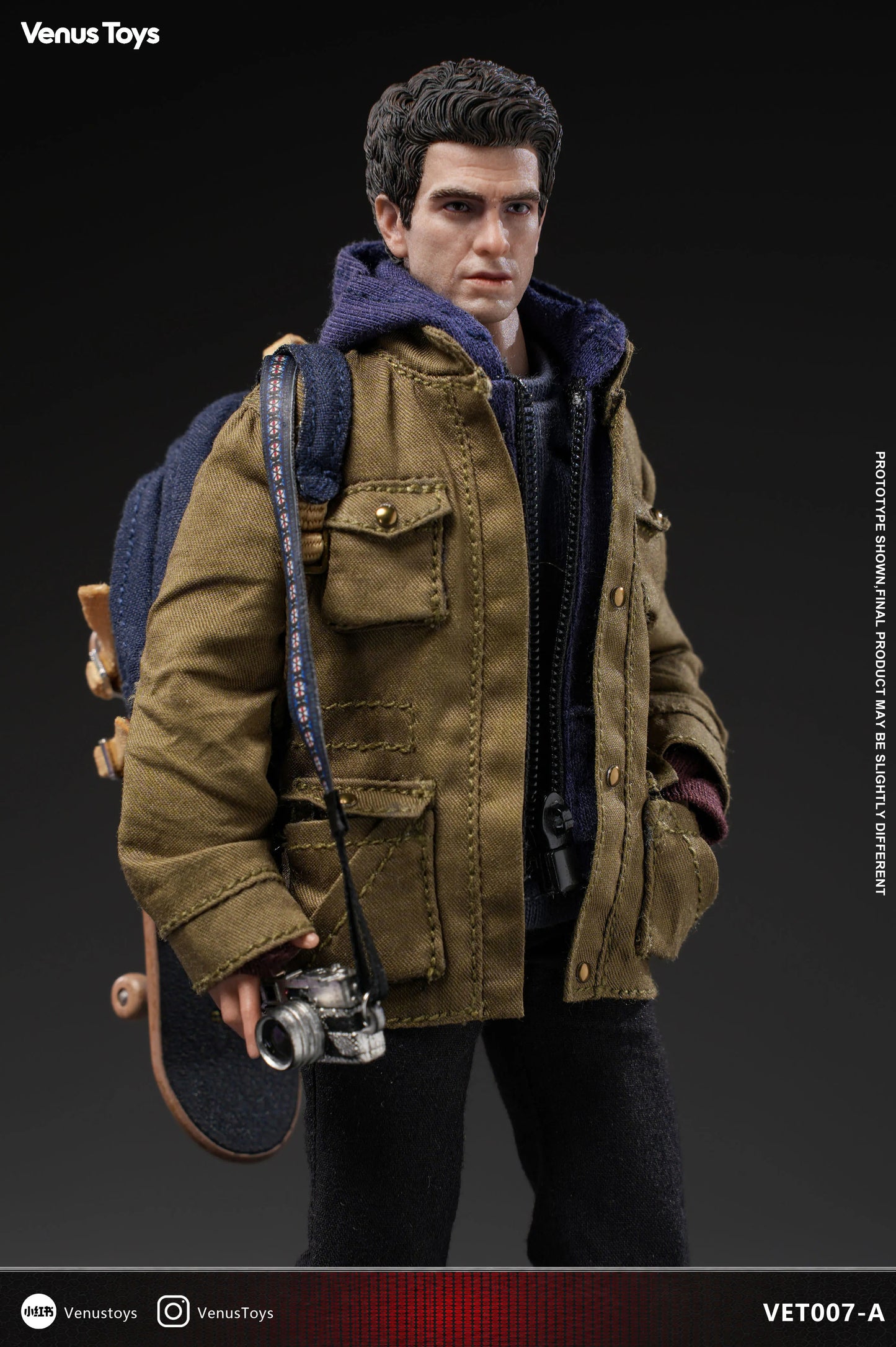 (Pre-order) Venus Toys - 1/12 Night Vigilante Action Figure (VET007-A/B) Product Descriptio