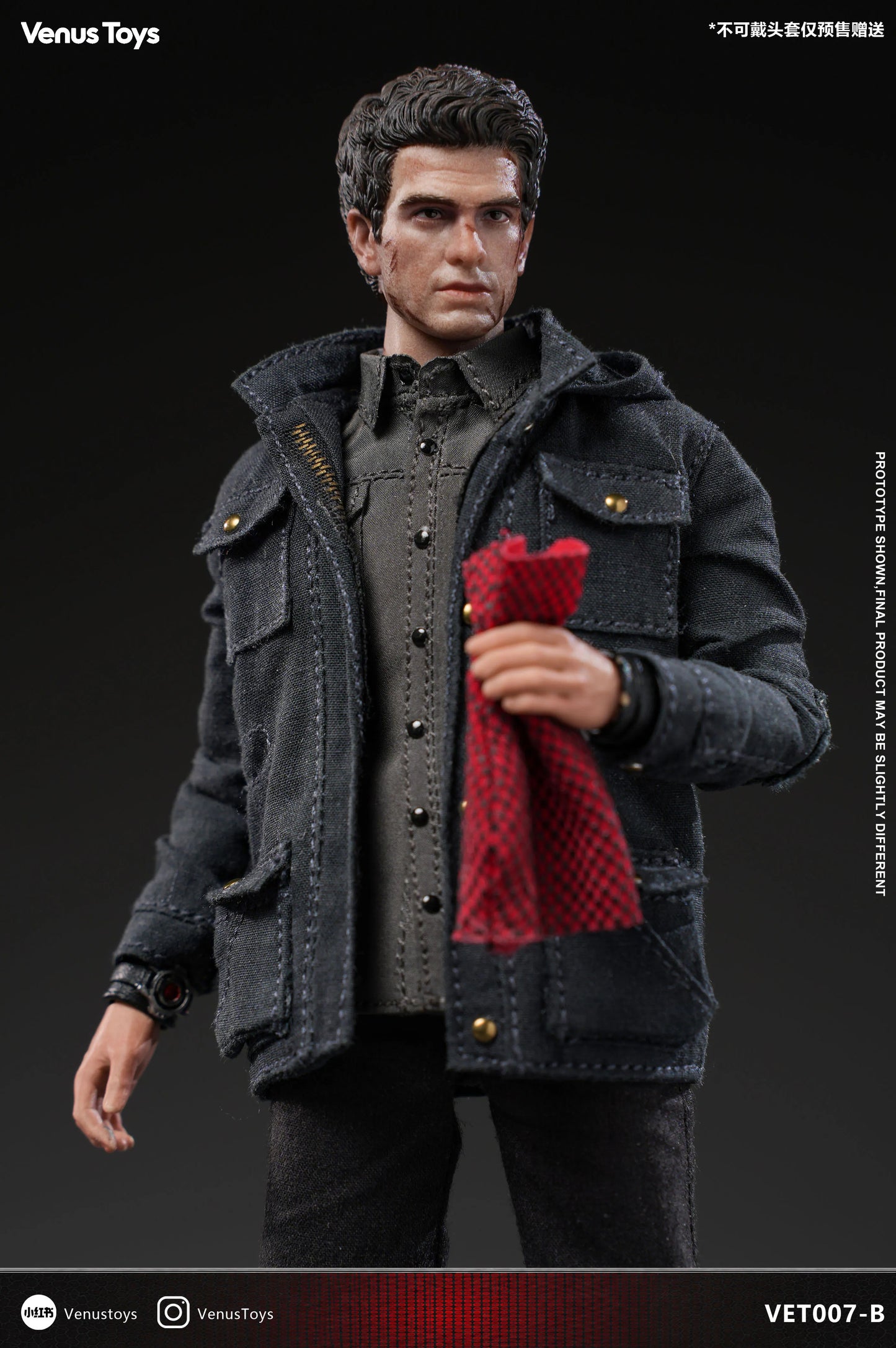 (Pre-order) Venus Toys - 1/12 Night Vigilante Action Figure (VET007-A/B) Product Descriptio