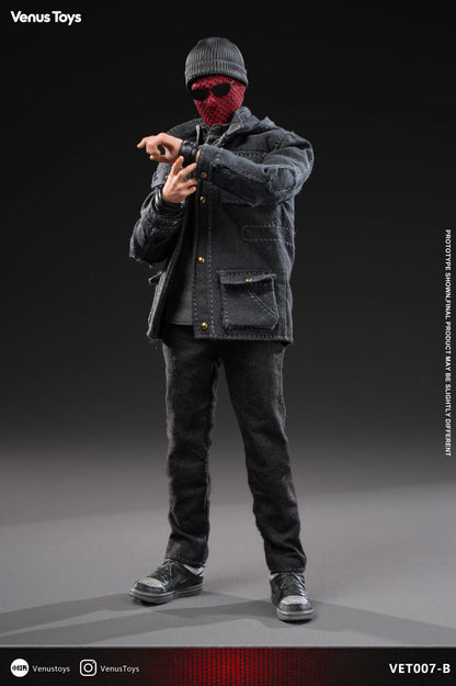 (Pre-order) Venus Toys - 1/12 Night Vigilante Action Figure (VET007-A/B) Product Descriptio