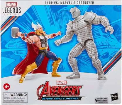 Marvel Legends Avengers 60th Anniversary Thor vs. The Destroyer Action Figure Two-Pack