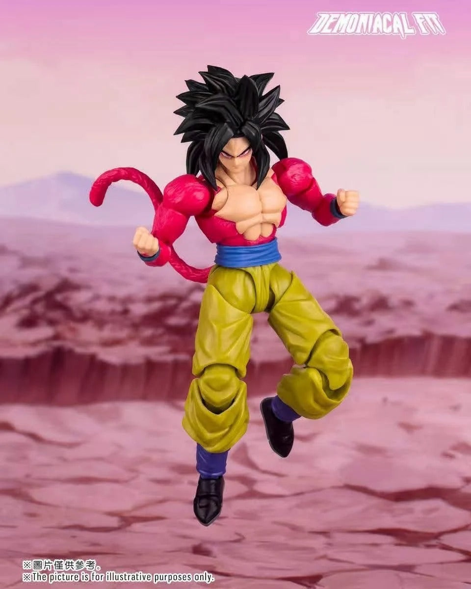 Demoniacal Fit Goku Super Saiyan 4 Untamed Power Unleash [2026] 1/12 Scale Action Figure
