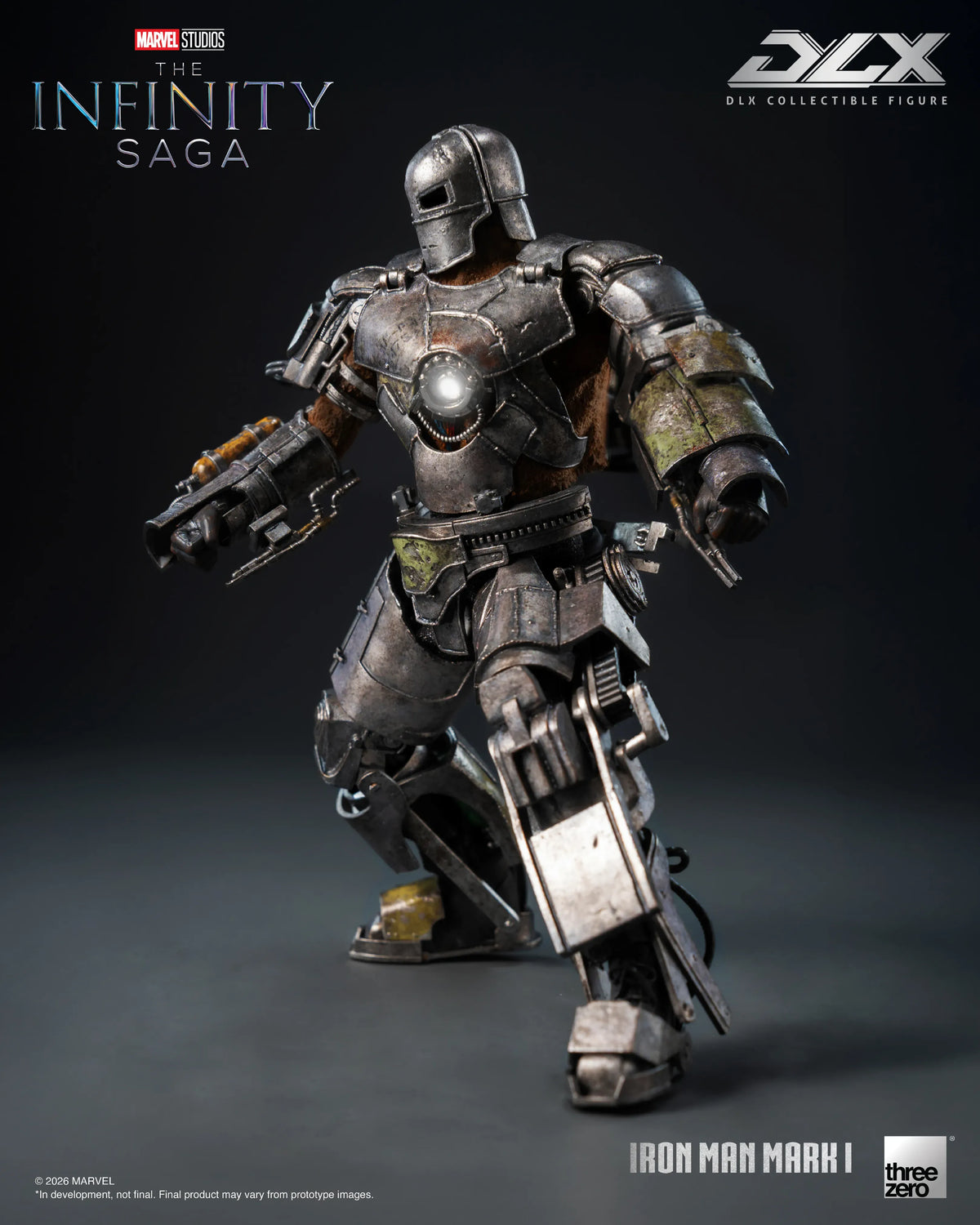 (Pre-order) Marvel Studios: The Infinity Saga – Threezero DLX Iron Man Mark 1 Action Figure