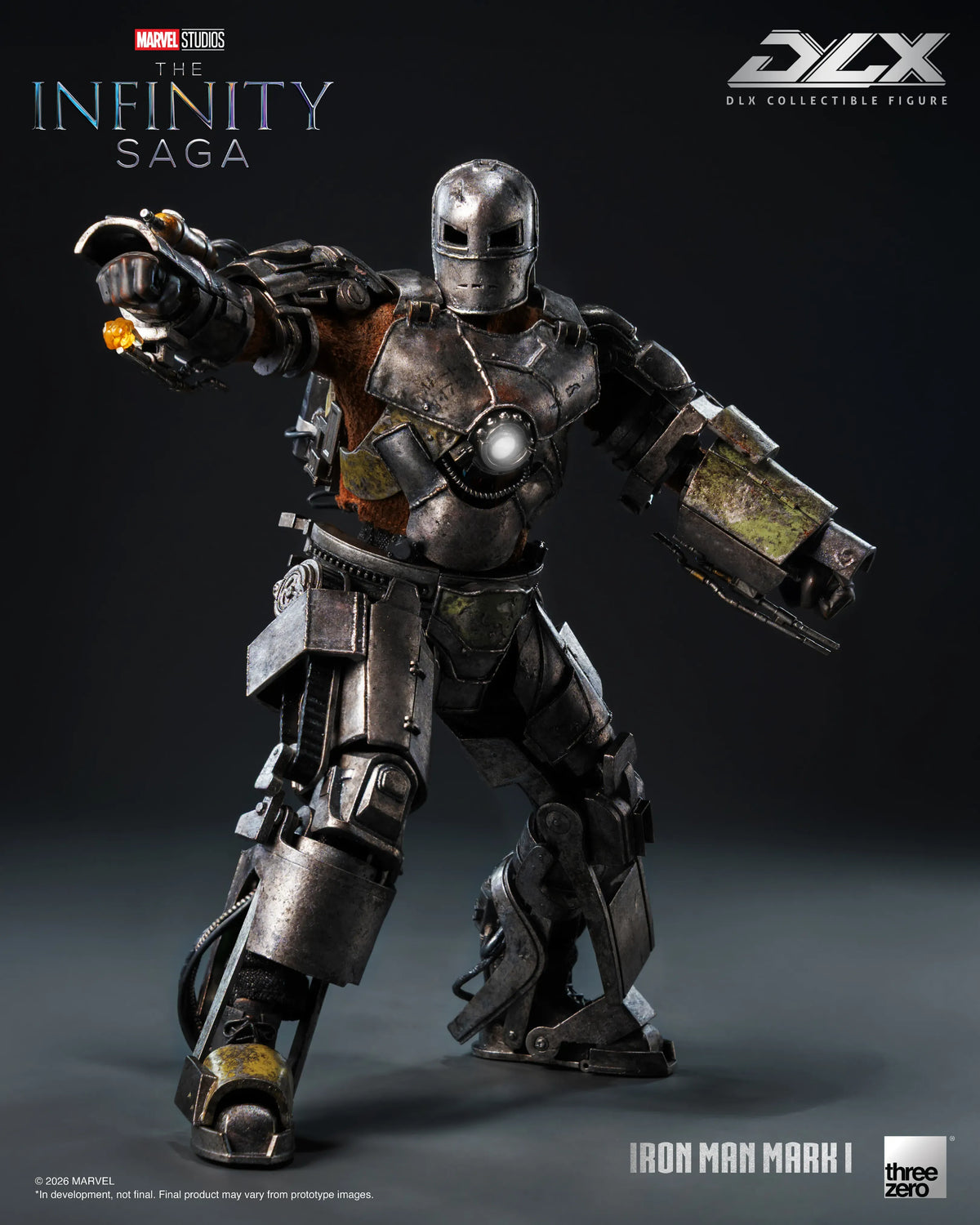 (Pre-order) Marvel Studios: The Infinity Saga – Threezero DLX Iron Man Mark 1 Action Figure