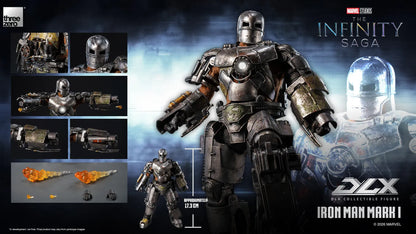 (Pre-order) Marvel Studios: The Infinity Saga – Threezero DLX Iron Man Mark 1 Action Figure