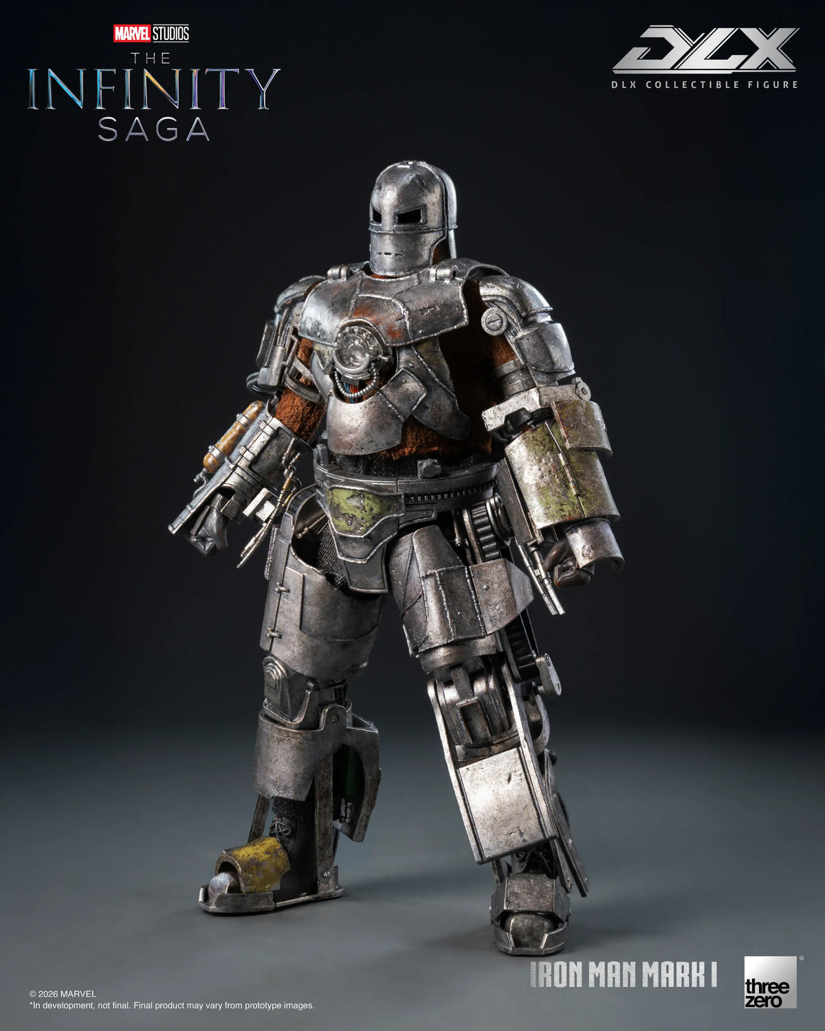 (Pre-order) Marvel Studios: The Infinity Saga – Threezero DLX Iron Man Mark 1 Action Figure