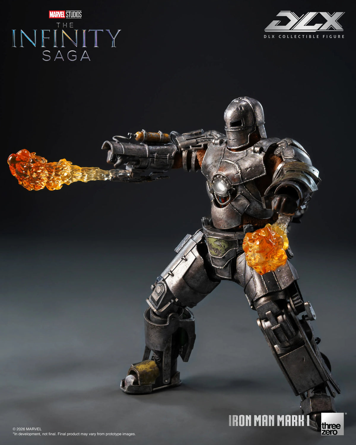 (Pre-order) Marvel Studios: The Infinity Saga – Threezero DLX Iron Man Mark 1 Action Figure