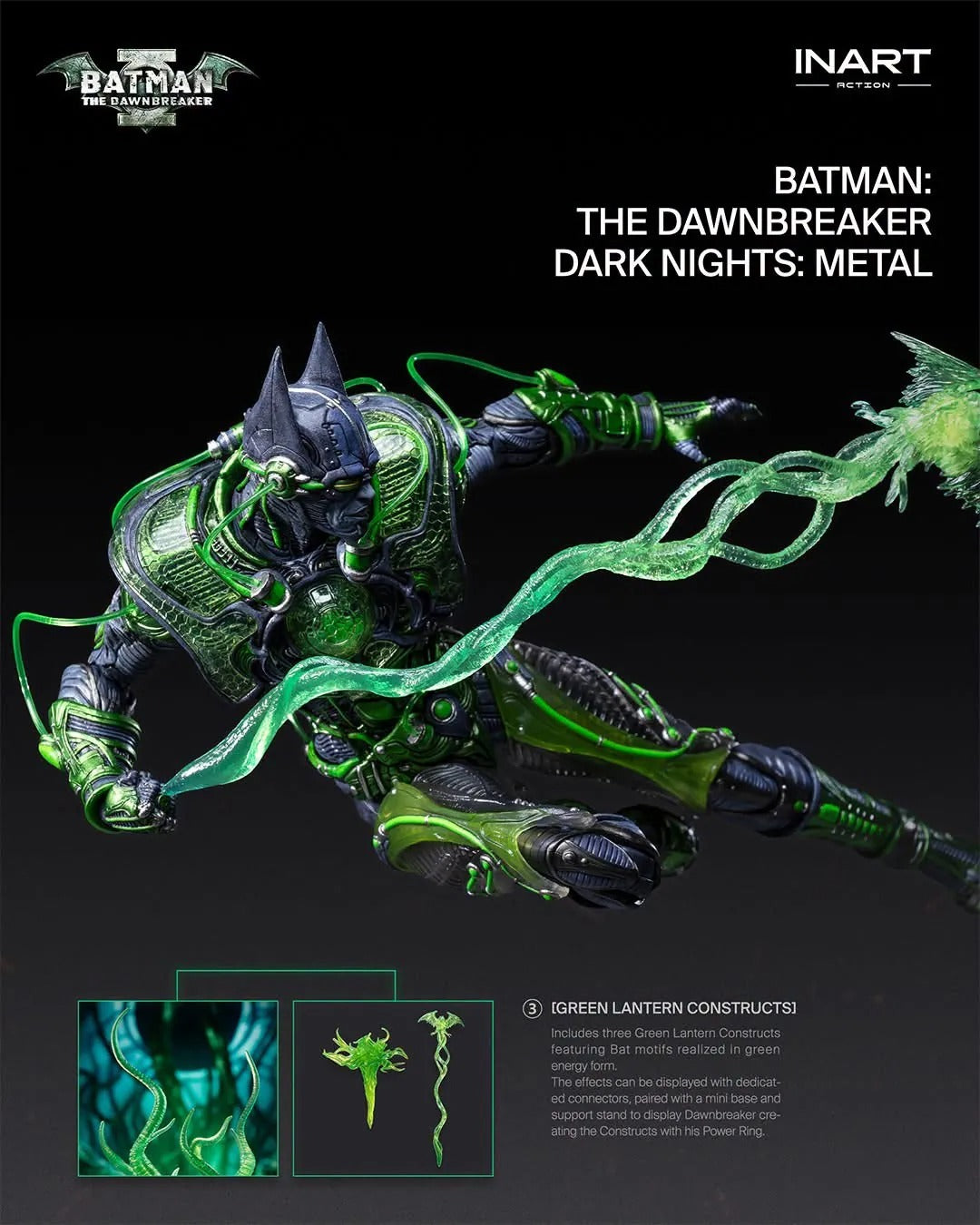(Pre-order) INART Action Dark Nights: Metal - Batman: The Dawnbreaker 1/12 Scale Action Figure (MAG C0003)