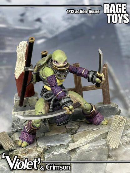 Rage Toys - Violet & Crimson Set of 2 1/12 Scale Action Figures