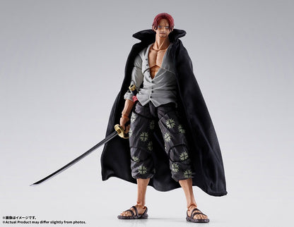 (Pre-order) S.H.Figuarts One Piece Shanks -Marineford- Action Figure