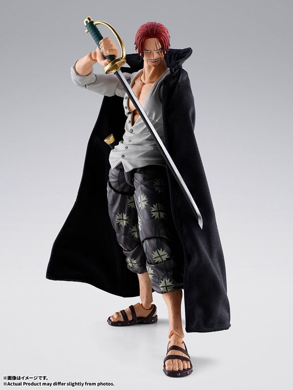 (Pre-order) S.H.Figuarts One Piece Shanks -Marineford- Action Figure