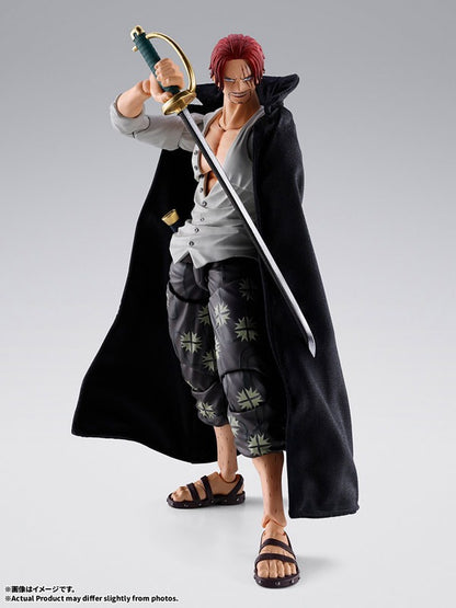 (Pre-order) S.H.Figuarts One Piece Shanks -Marineford- Action Figure