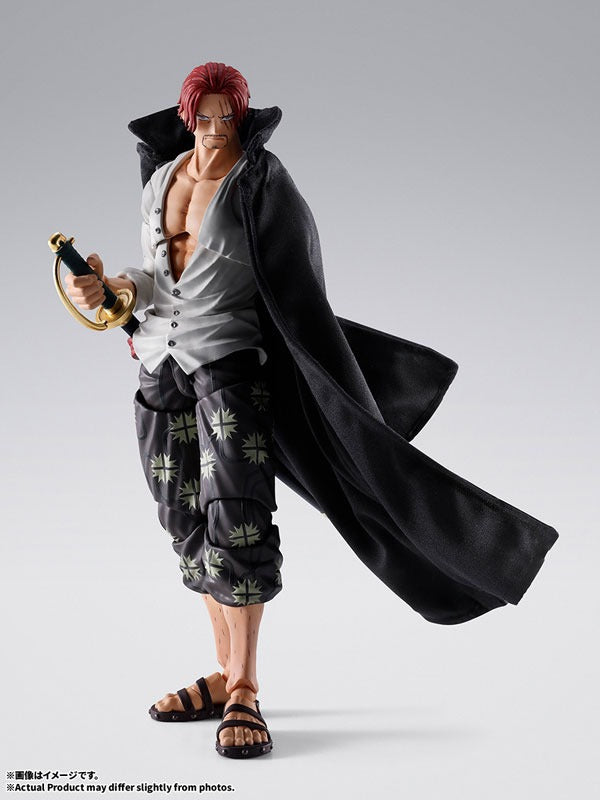 (Pre-order) S.H.Figuarts One Piece Shanks -Marineford- Action Figure