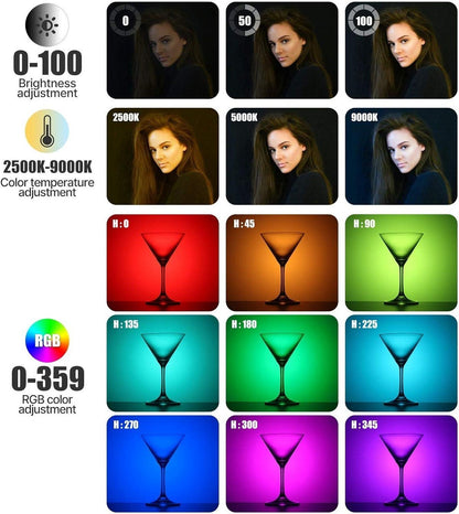 Ulanzi VL49 RGB Pocket LED Video Light 2500K–9000K (Local Stock)