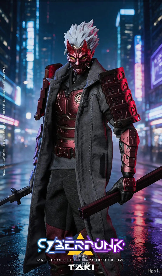 (Pre-order) VTOYS × BMS × CF VSD012 Cyberpunk Warrior Long Wolf Edition 1/12 Scale Action Figure