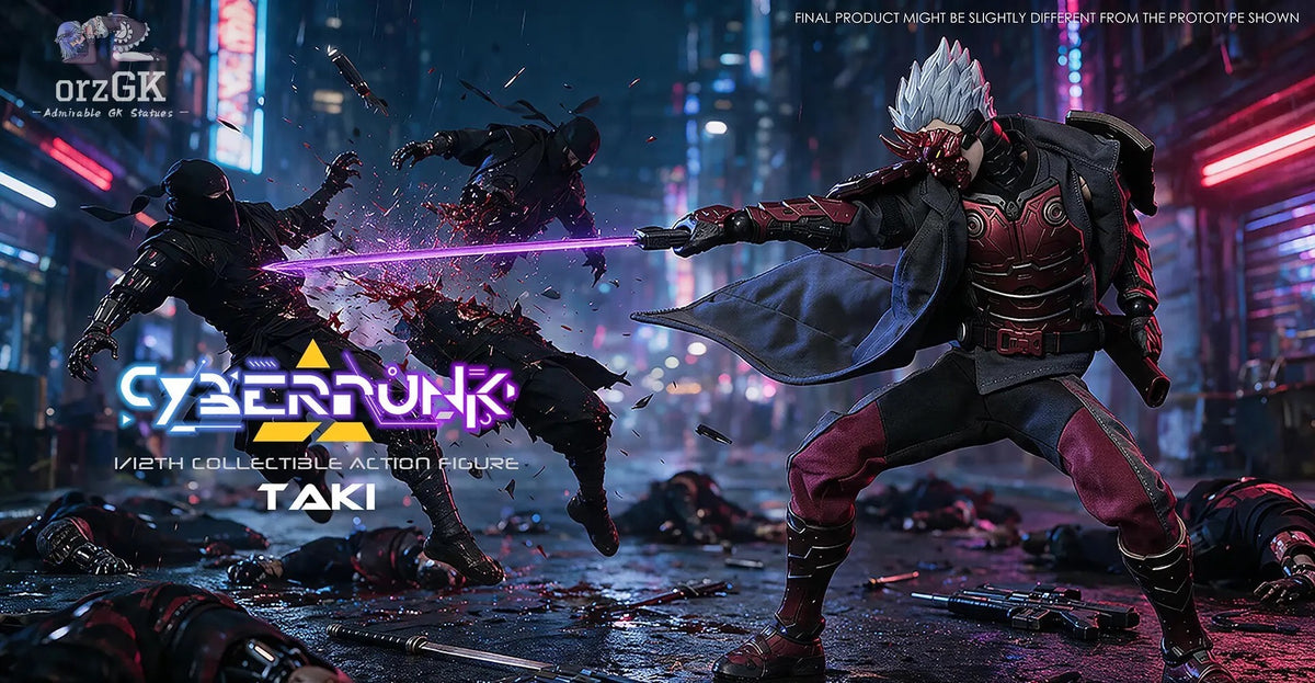 (Pre-order) VTOYS × BMS × CF VSD012 Cyberpunk Warrior Long Wolf Edition 1/12 Scale Action Figure