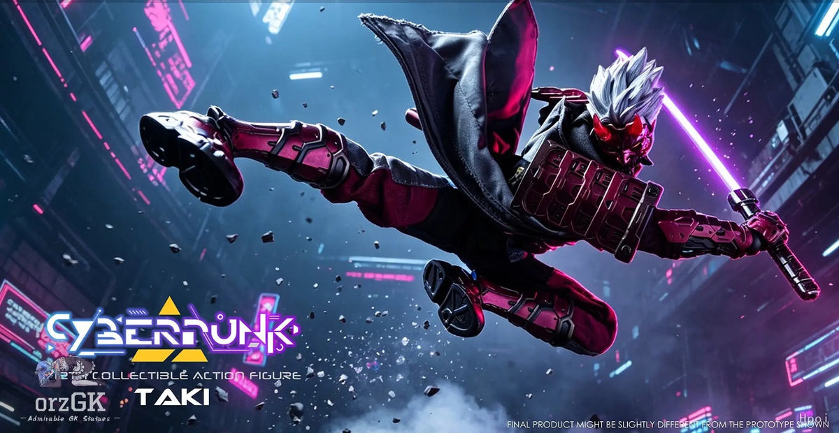 (Pre-order) VTOYS × BMS × CF VSD012 Cyberpunk Warrior Long Wolf Edition 1/12 Scale Action Figure
