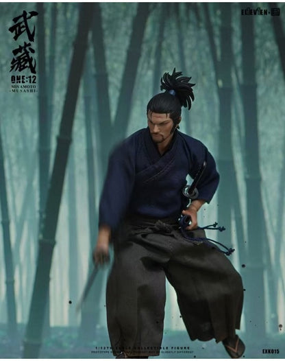 (Pre-order) Eleven X KAI Studio EXK015 Miyamoto Musashi 1/12 Scale Action Figure