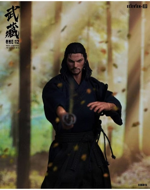 (Pre-order) Eleven X KAI Studio EXK015 Miyamoto Musashi 1/12 Scale Action Figure