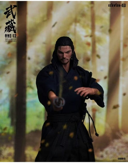 (Pre-order) Eleven X KAI Studio EXK015 Miyamoto Musashi 1/12 Scale Action Figure