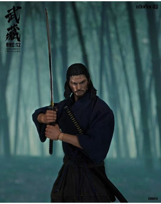 (Pre-order) Eleven X KAI Studio EXK015 Miyamoto Musashi 1/12 Scale Action Figure