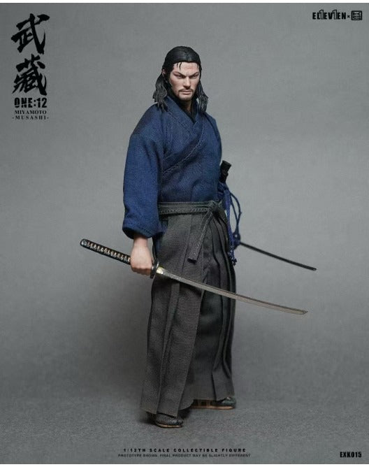 (Pre-order) Eleven X KAI Studio EXK015 Miyamoto Musashi 1/12 Scale Action Figure
