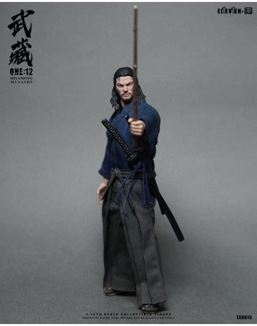 (Pre-order) Eleven X KAI Studio EXK015 Miyamoto Musashi 1/12 Scale Action Figure