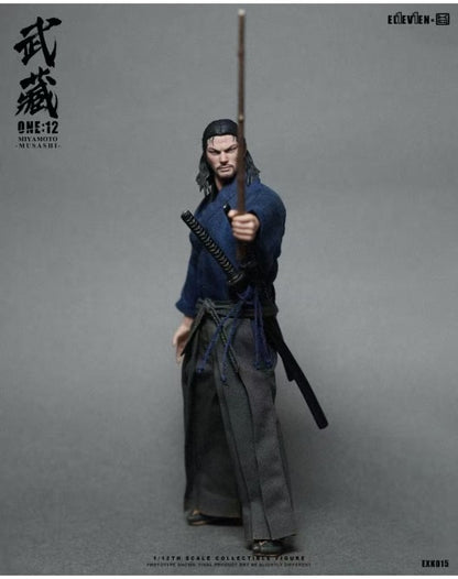(Pre-order) Eleven X KAI Studio EXK015 Miyamoto Musashi 1/12 Scale Action Figure