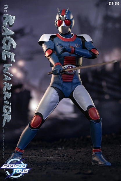 Soosootoys SST-059 1/6 Masked Rider Rage Warrior RX Action Figure