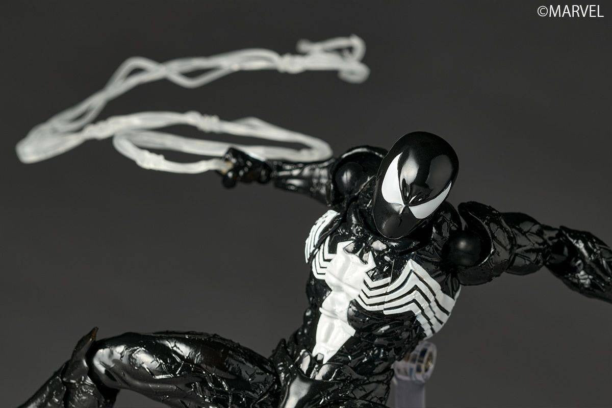 (Pre-order) Amazing Yamaguchi Revoltech Spider-Man - Symbiote Spider-Man Limited Reissue + Bonus Action Figure