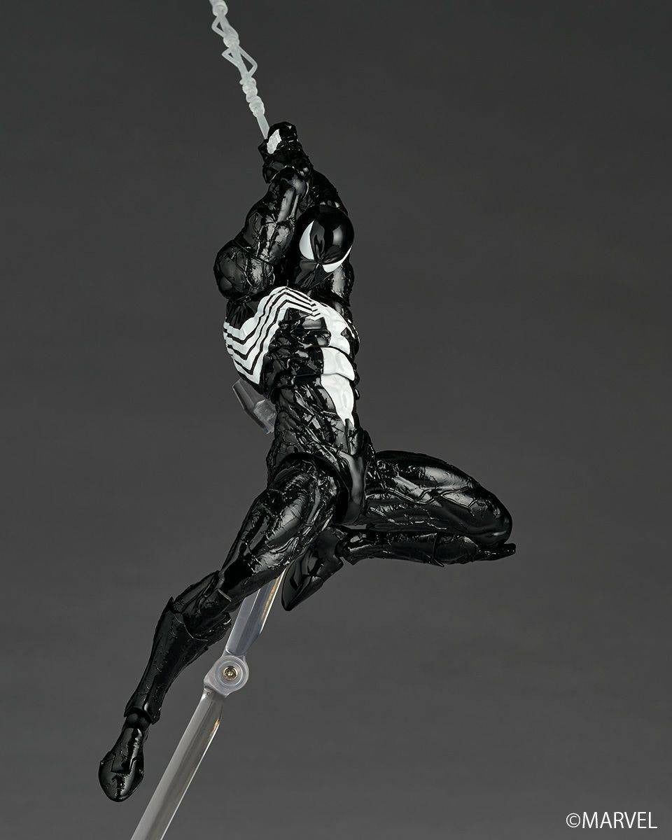 (Pre-order) Amazing Yamaguchi Revoltech Spider-Man - Symbiote Spider-Man Limited Reissue + Bonus Action Figure