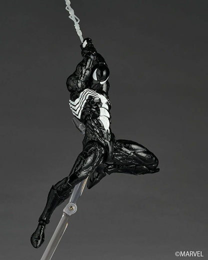 (Pre-order) Amazing Yamaguchi Revoltech Spider-Man - Symbiote Spider-Man Limited Reissue + Bonus Action Figure