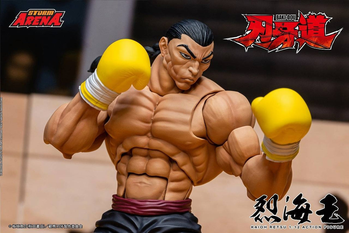 (Pre-order) Storm Arena Baki the Grappler – Retsu Kaioh 1/12 Scale Action Figure