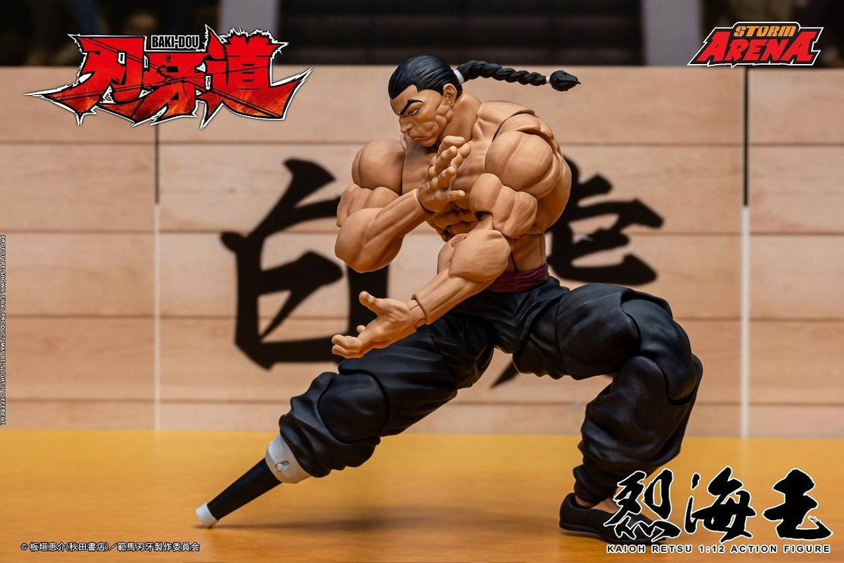 (Pre-order) Storm Arena Baki the Grappler – Retsu Kaioh 1/12 Scale Action Figure