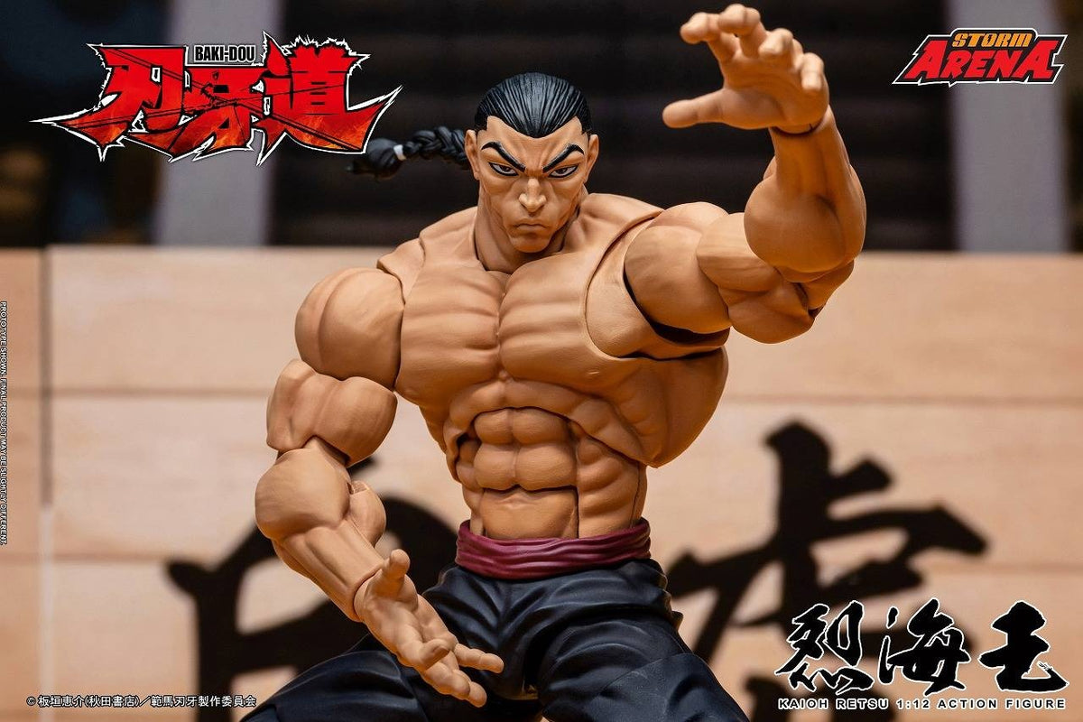 (Pre-order) Storm Arena Baki the Grappler – Retsu Kaioh 1/12 Scale Action Figure