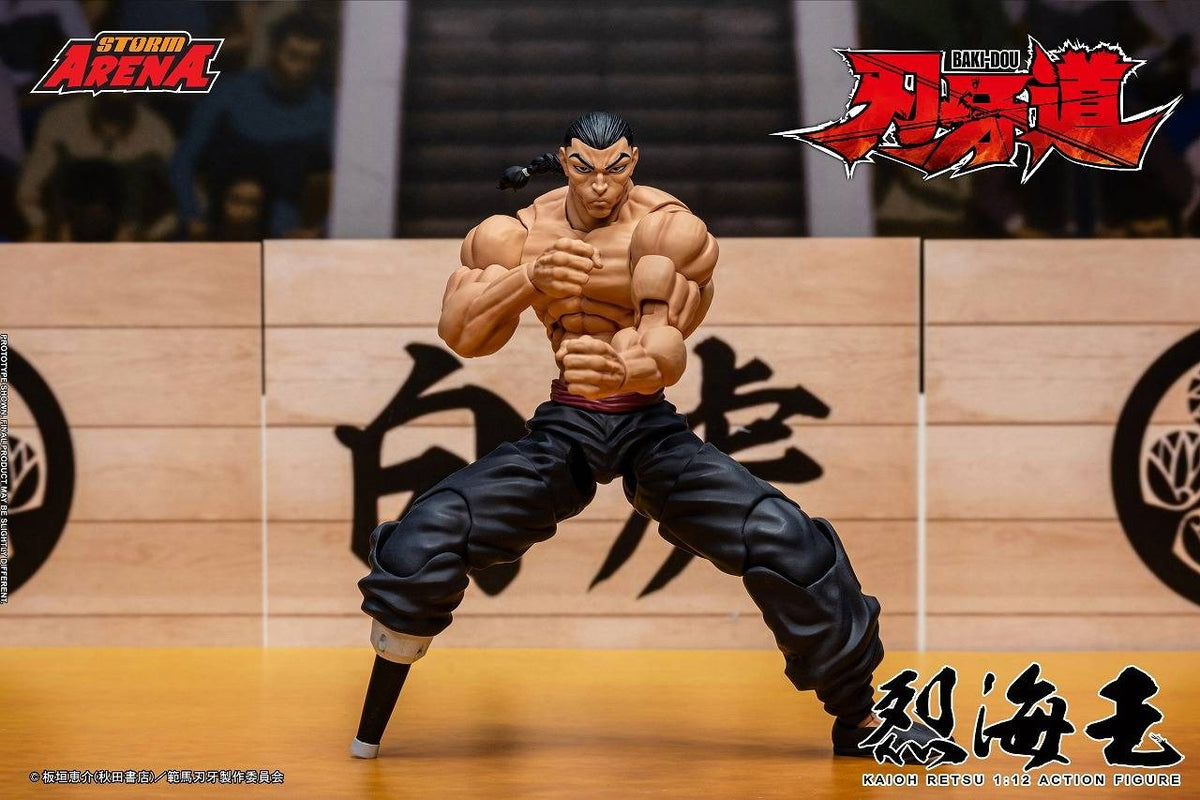 (Pre-order) Storm Arena Baki the Grappler – Retsu Kaioh 1/12 Scale Action Figure