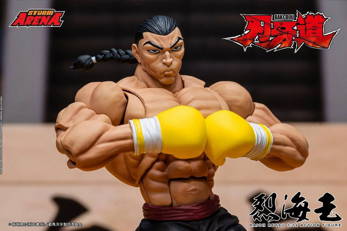 (Pre-order) Storm Arena Baki the Grappler – Retsu Kaioh 1/12 Scale Action Figure