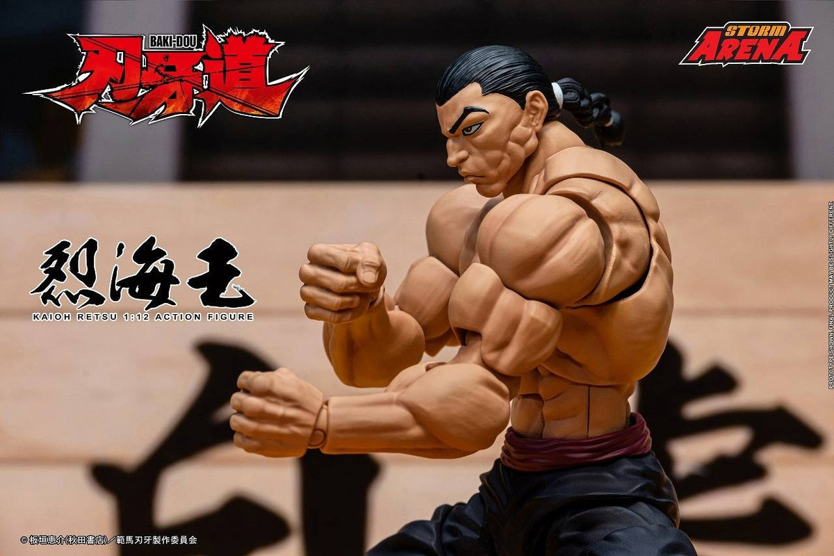 (Pre-order) Storm Arena Baki the Grappler – Retsu Kaioh 1/12 Scale Action Figure