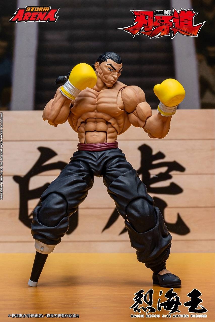 (Pre-order) Storm Arena Baki the Grappler – Retsu Kaioh 1/12 Scale Action Figure
