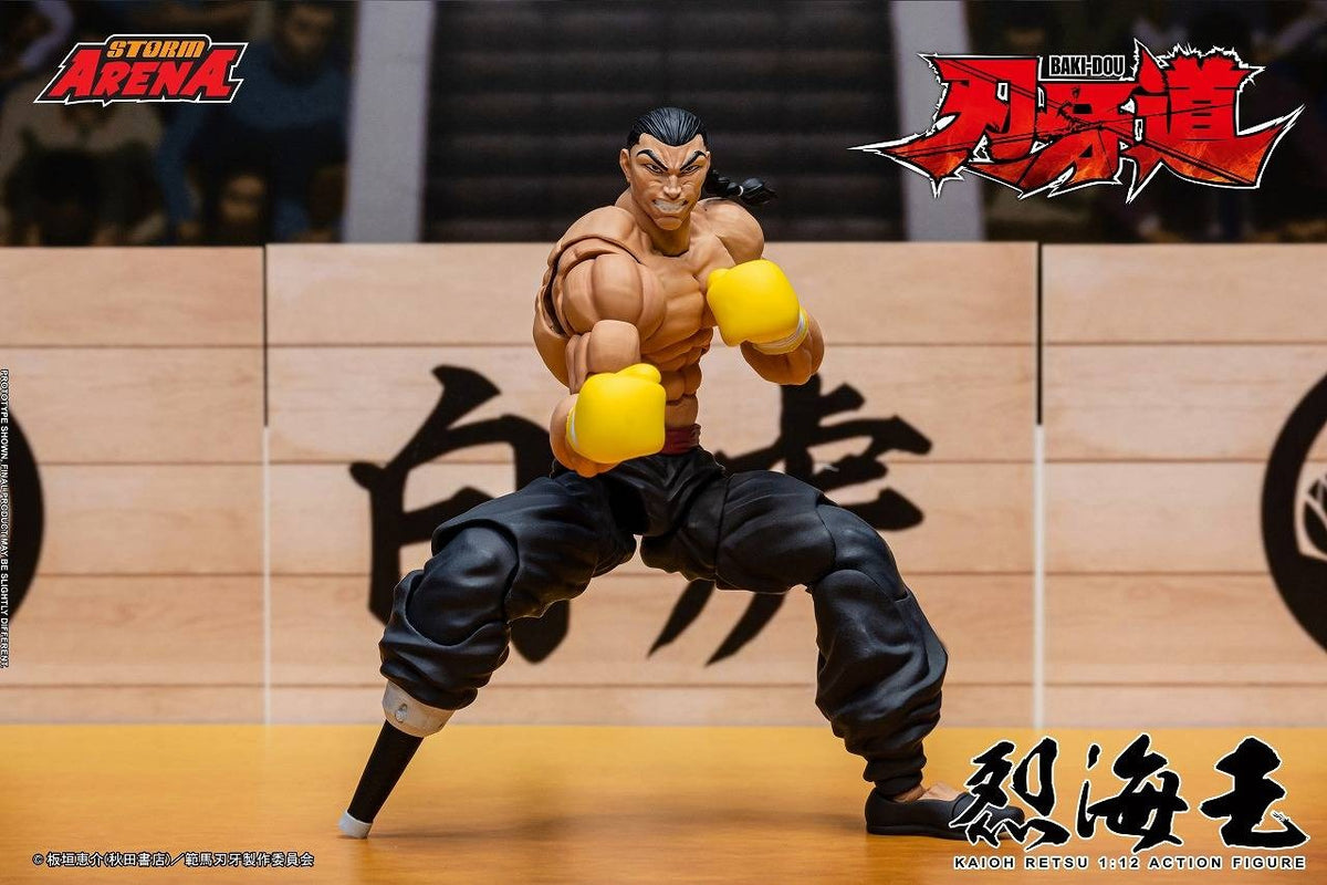 (Pre-order) Storm Arena Baki the Grappler – Retsu Kaioh 1/12 Scale Action Figure