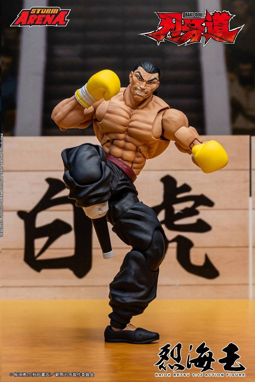 (Pre-order) Storm Arena Baki the Grappler – Retsu Kaioh 1/12 Scale Action Figure