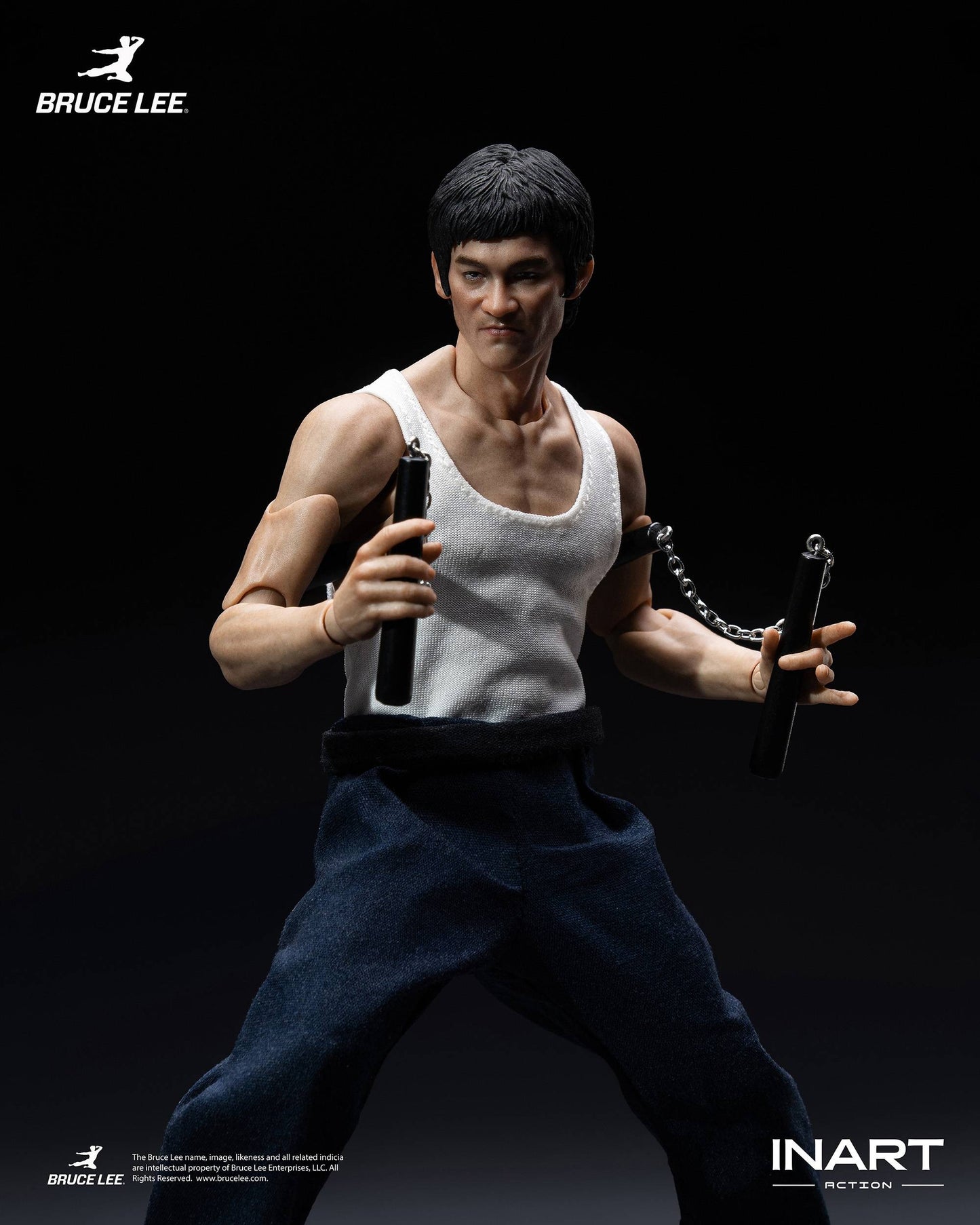(Pre-Order) INART Bruce Lee Kungfu Outfit 1/12 Scale Action Figure