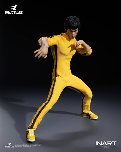 (Pre-Order) INART Bruce Lee Yellow Jumpsuit 1/12 Scale Action Figure