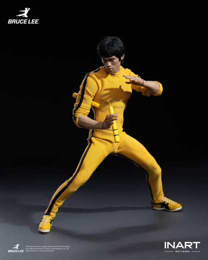 (Pre-Order) INART Bruce Lee Yellow Jumpsuit 1/12 Scale Action Figure