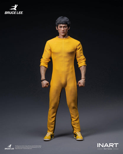 (Pre-Order) INART Bruce Lee Yellow Jumpsuit 1/12 Scale Action Figure